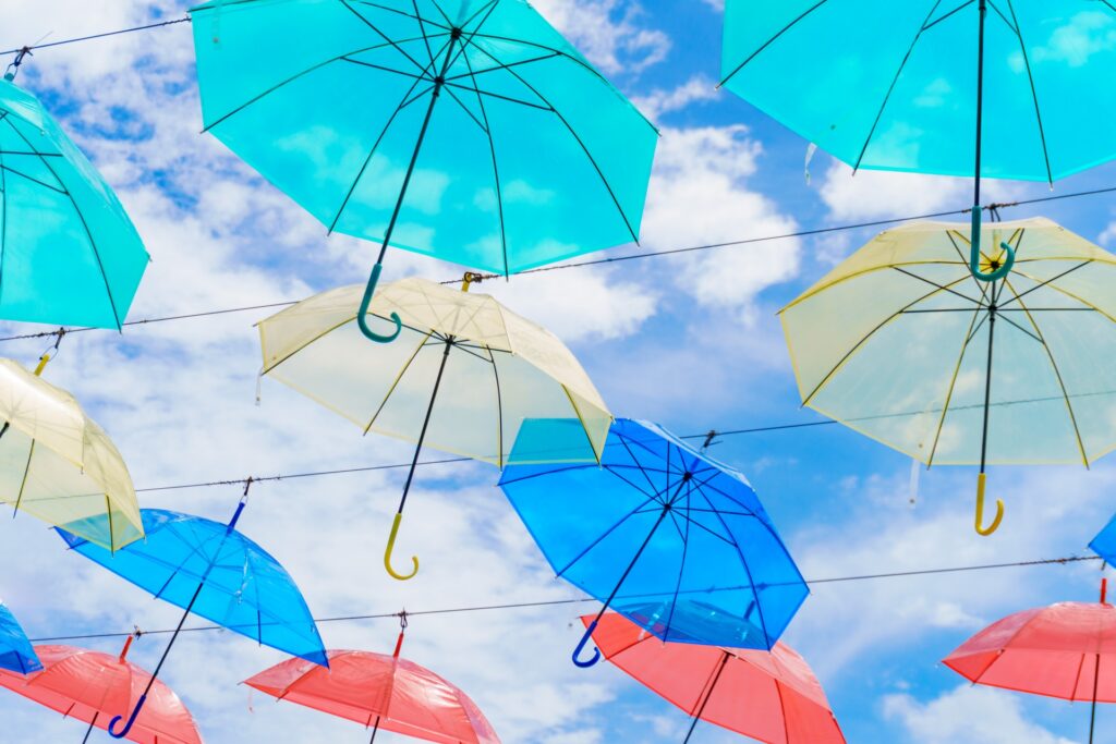 Rainy season in Japan
