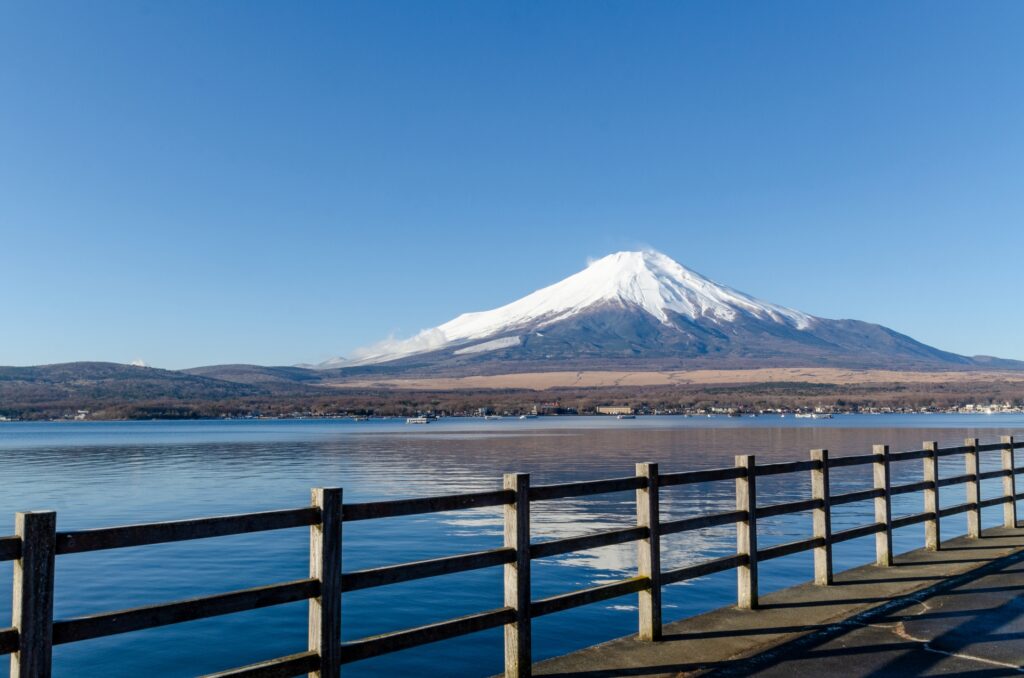 Mt. Fuji in Early Winter